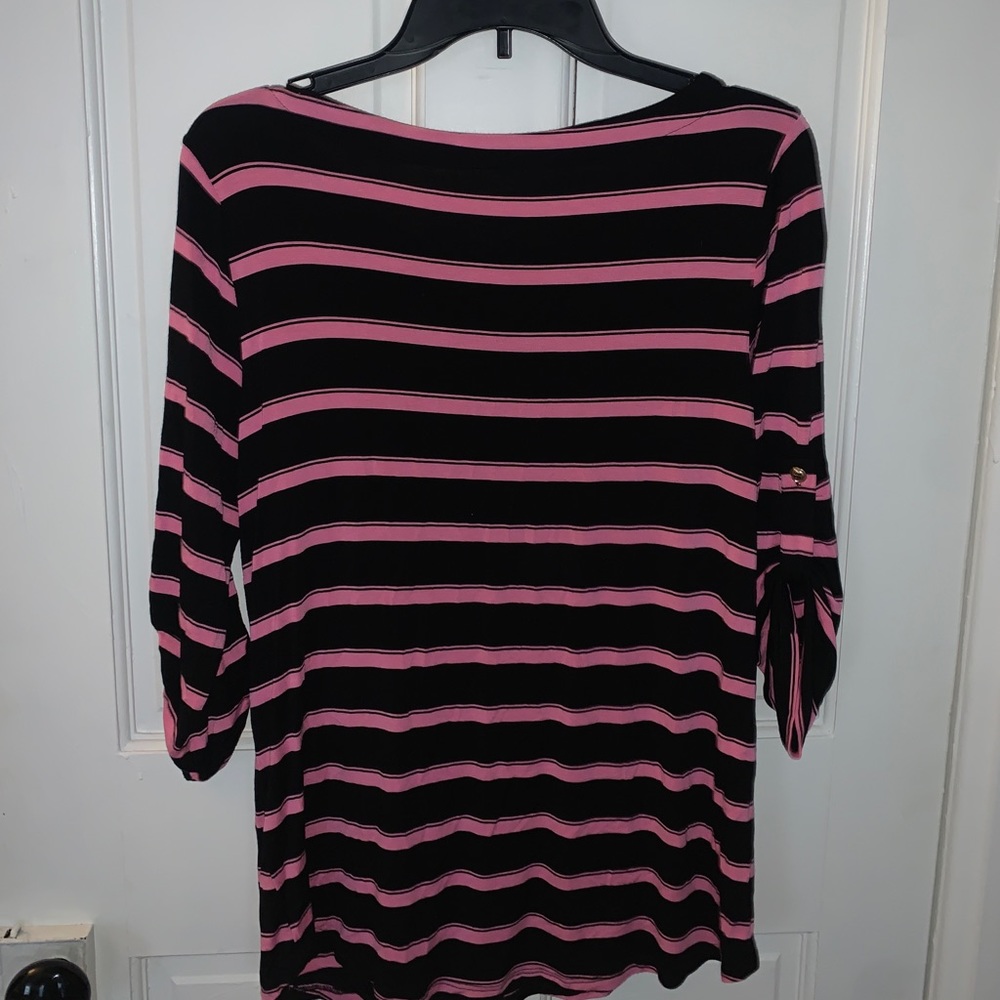 Black and Pink Long Sleeve